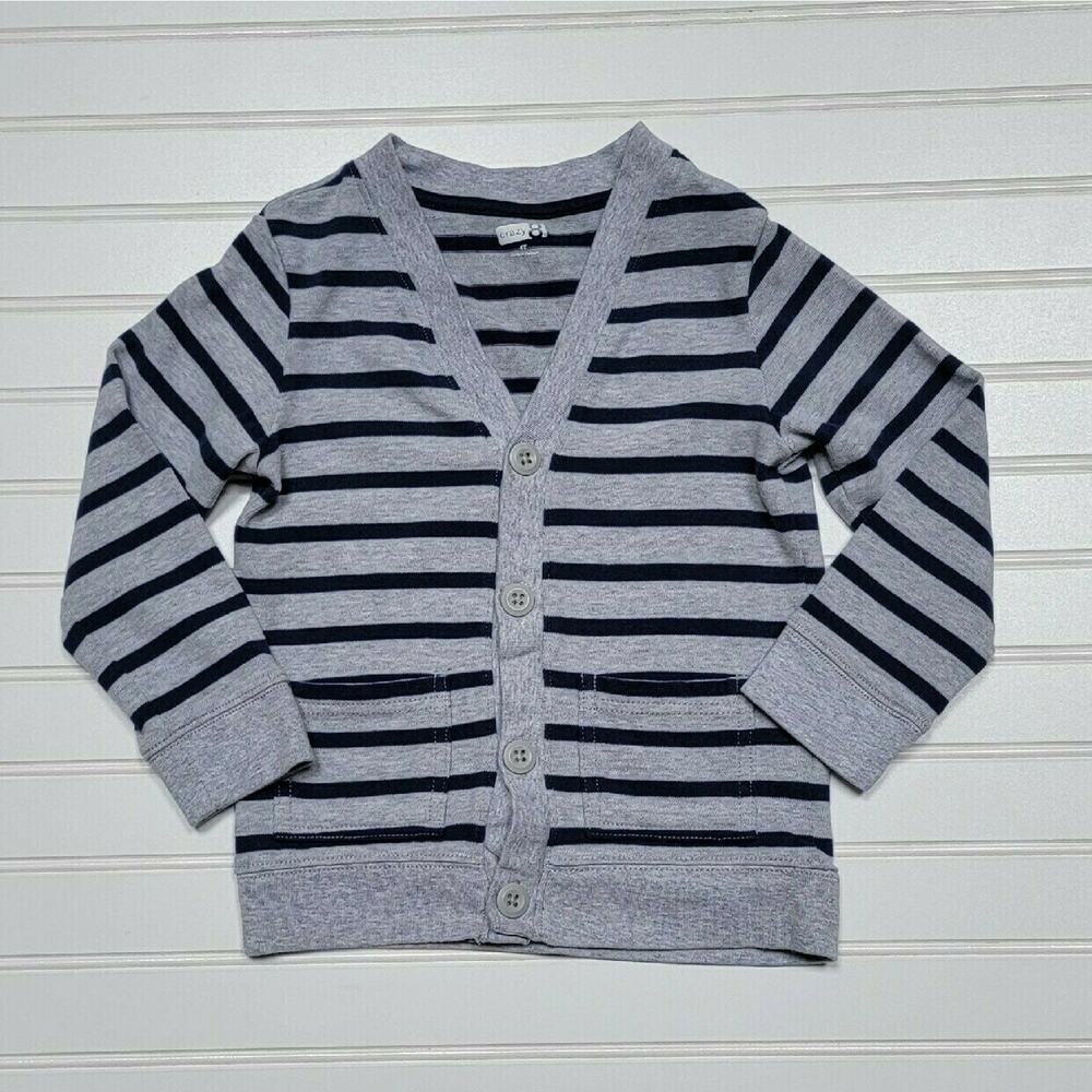 Crazy 8 Striped Cardigan Sweater